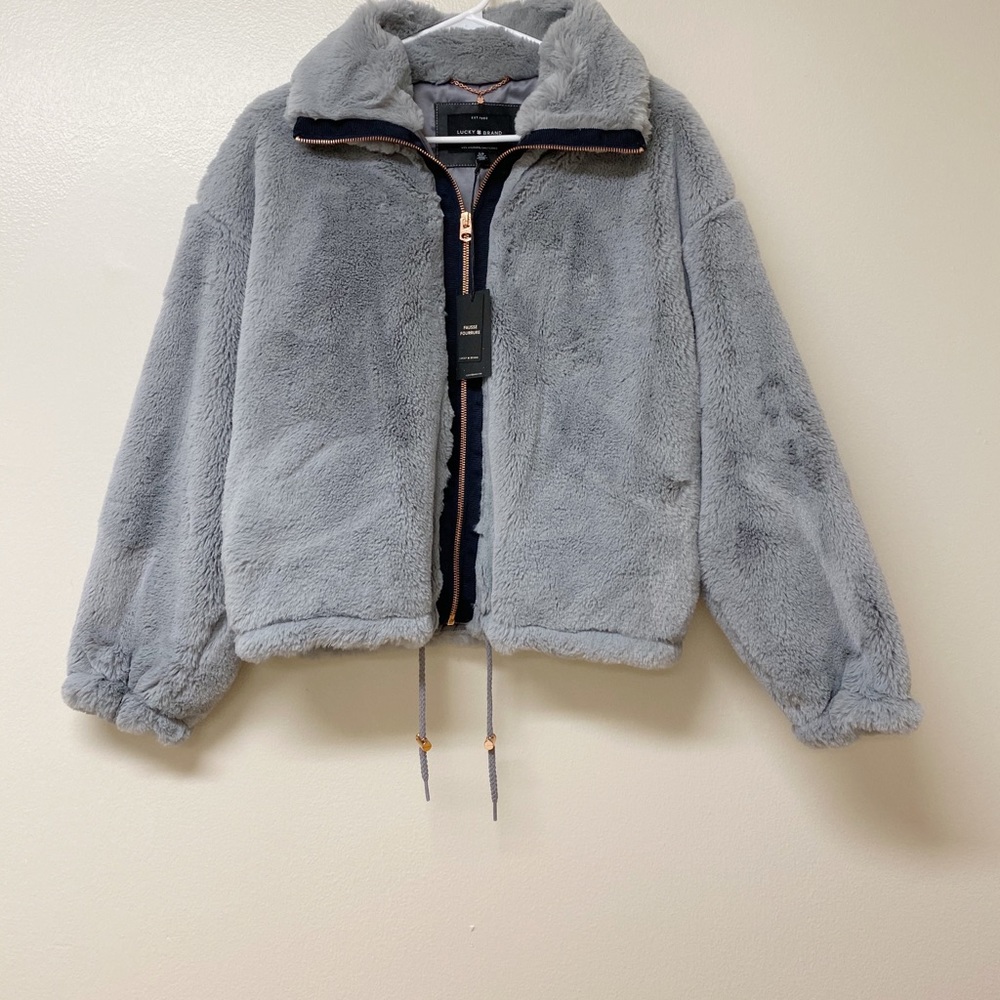Lucky Brand Faux Fur Jacket